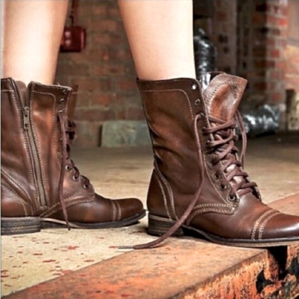 Steve Madden Combat Boots